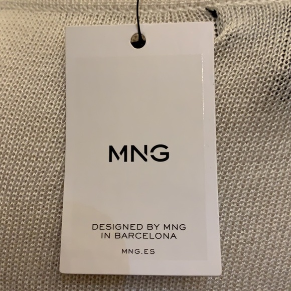 NWT MNG cream light weight tunic sweater - Picture 5 of 6